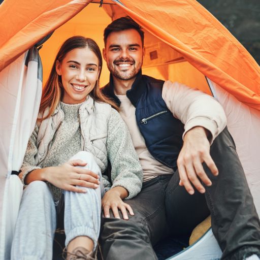 couple-tent-and-camping-in-portrait-smile-and-happy-for-holiday-nature-and-morning-in-countrysid-1
